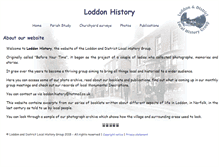 Tablet Screenshot of loddonhistory.org.uk